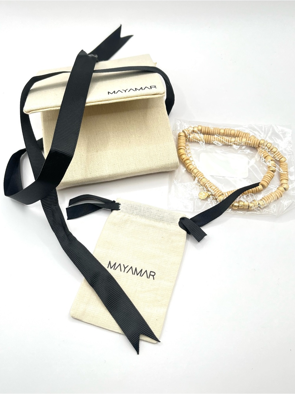 MAYAMAR Natural Bead 18" Necklace